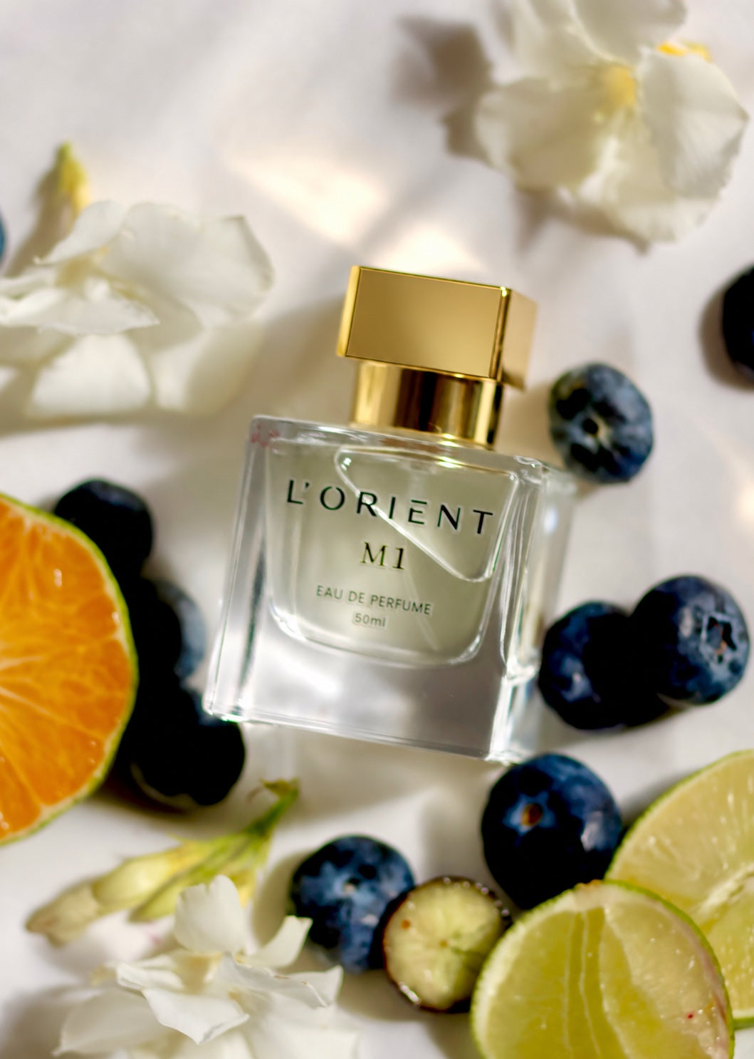 LORIENT M1 50 ML – gold cap, citrus and blueberries